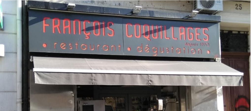 François Coquillages Marseille