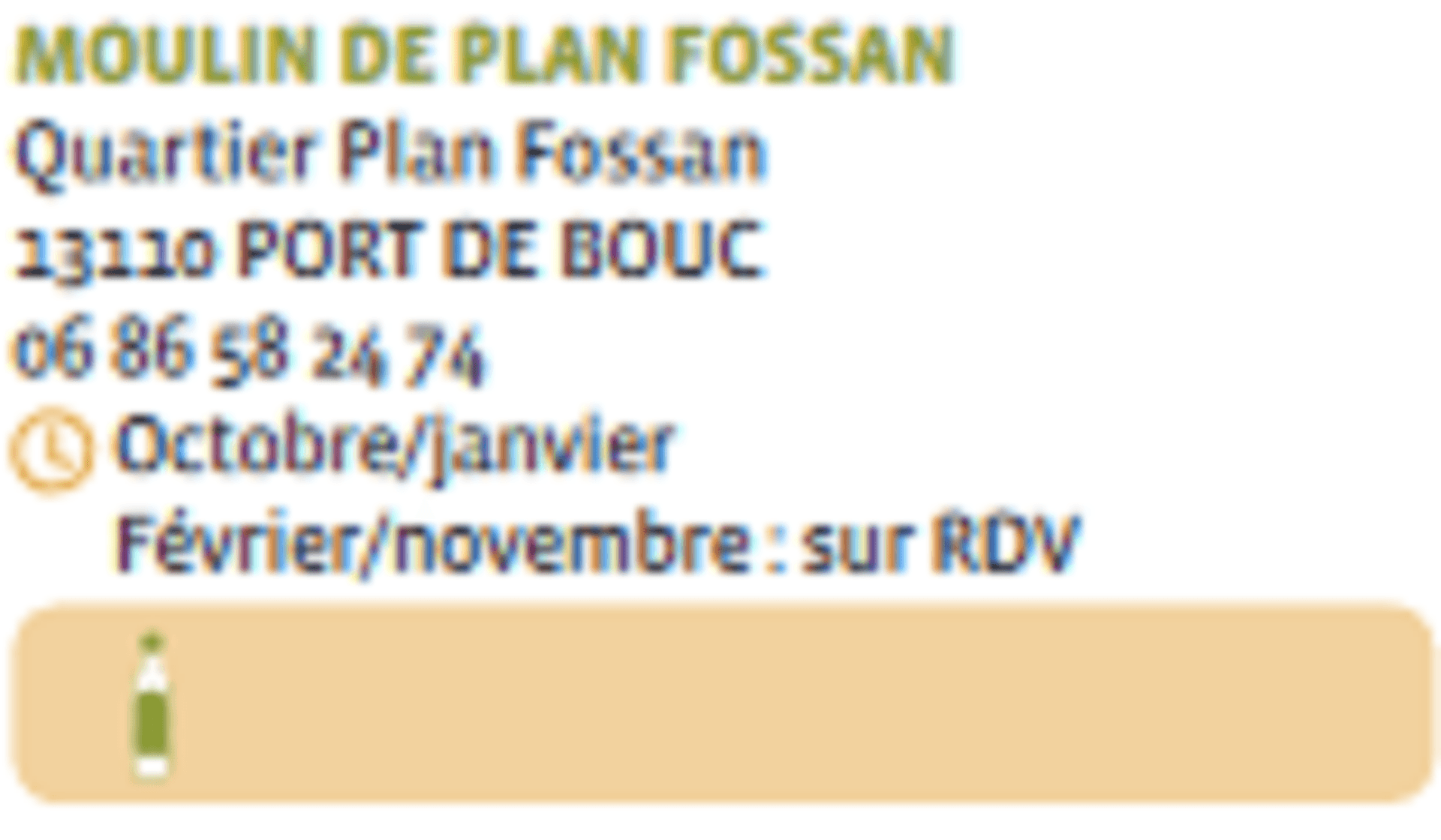 Horaires