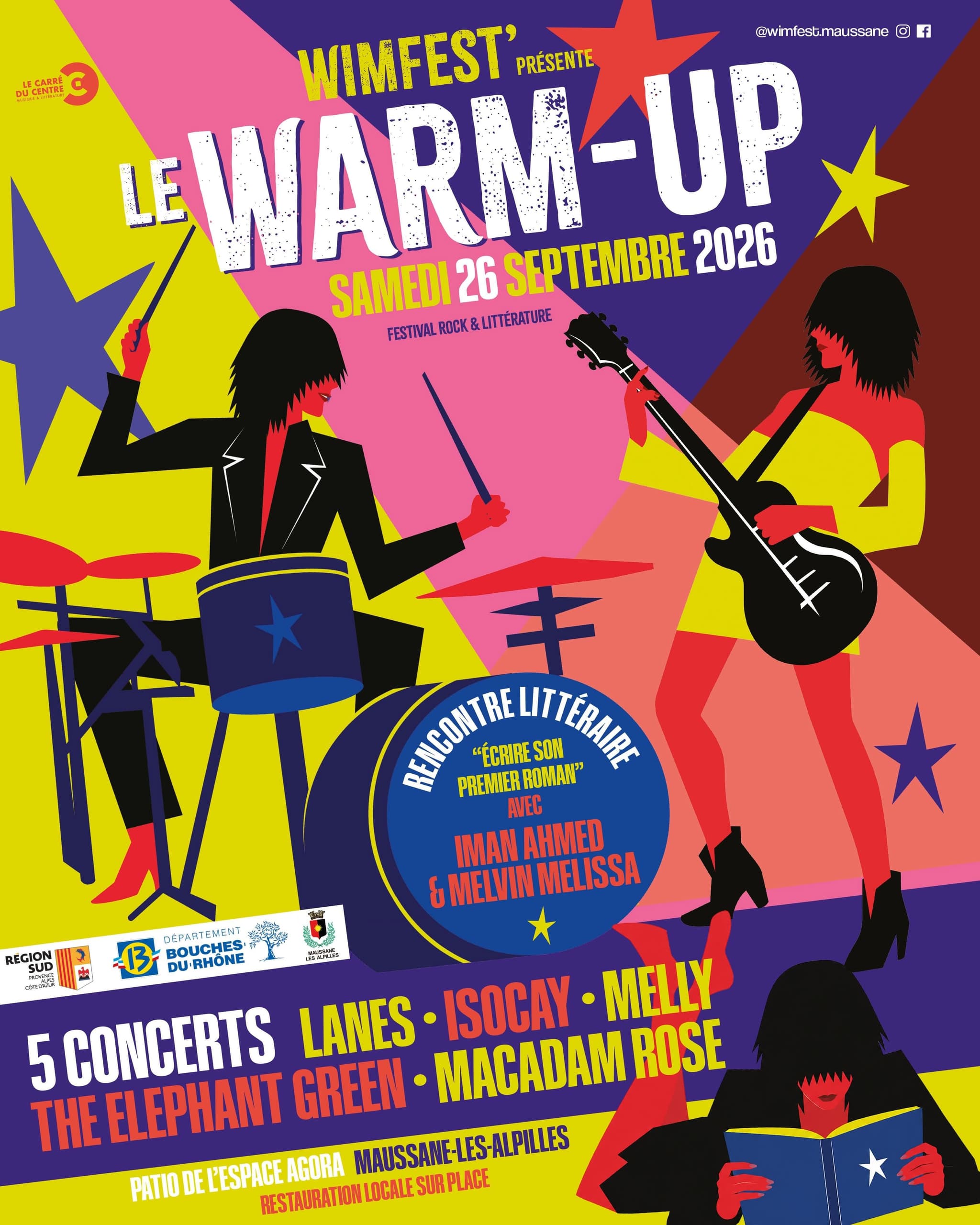 Le Warm-Up du Wimfest’ à l’espace Agora_Maussane-les-Alpilles