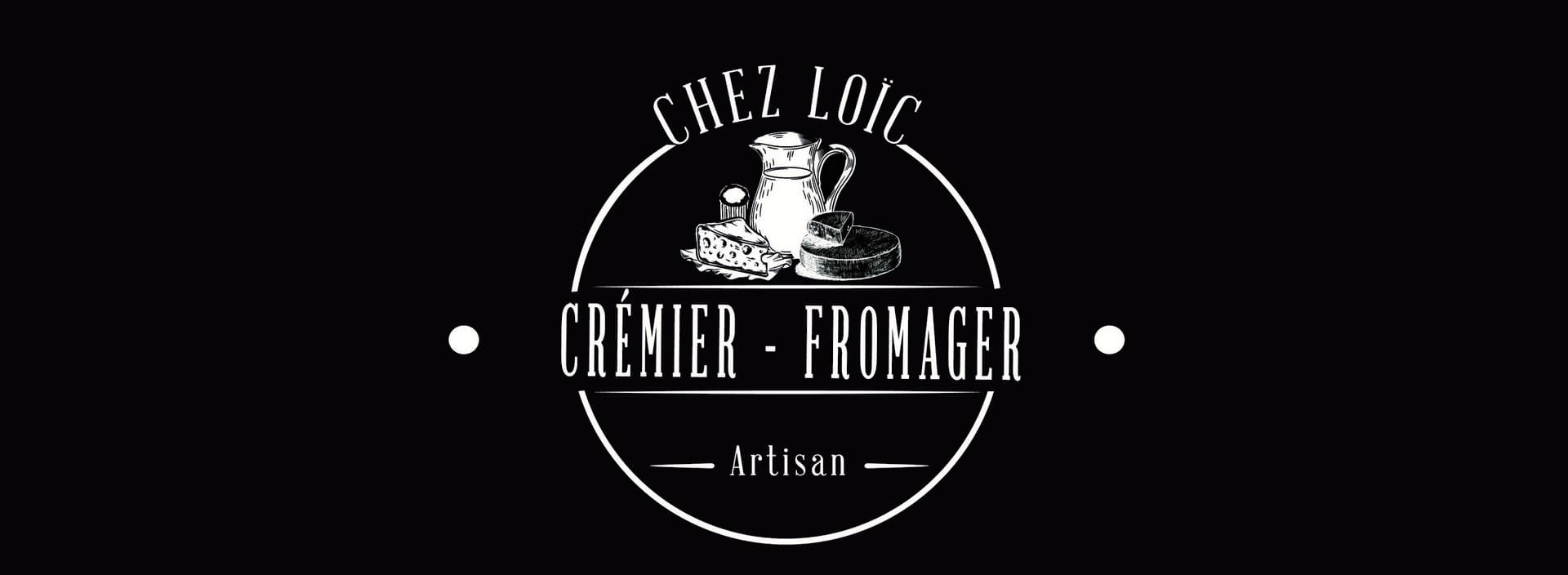 Fromager crémier Chez Loïc Fromagerie à Mouriès Logo
