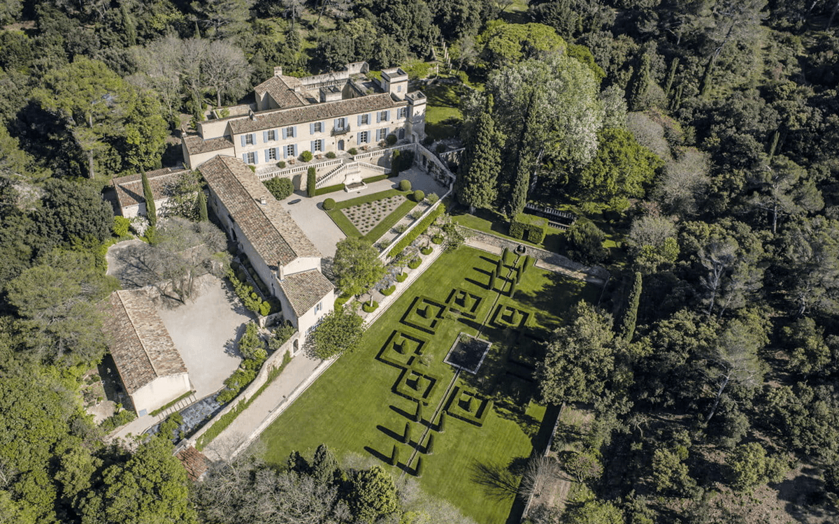 Domaine du Grand Fontanille vue aérienne