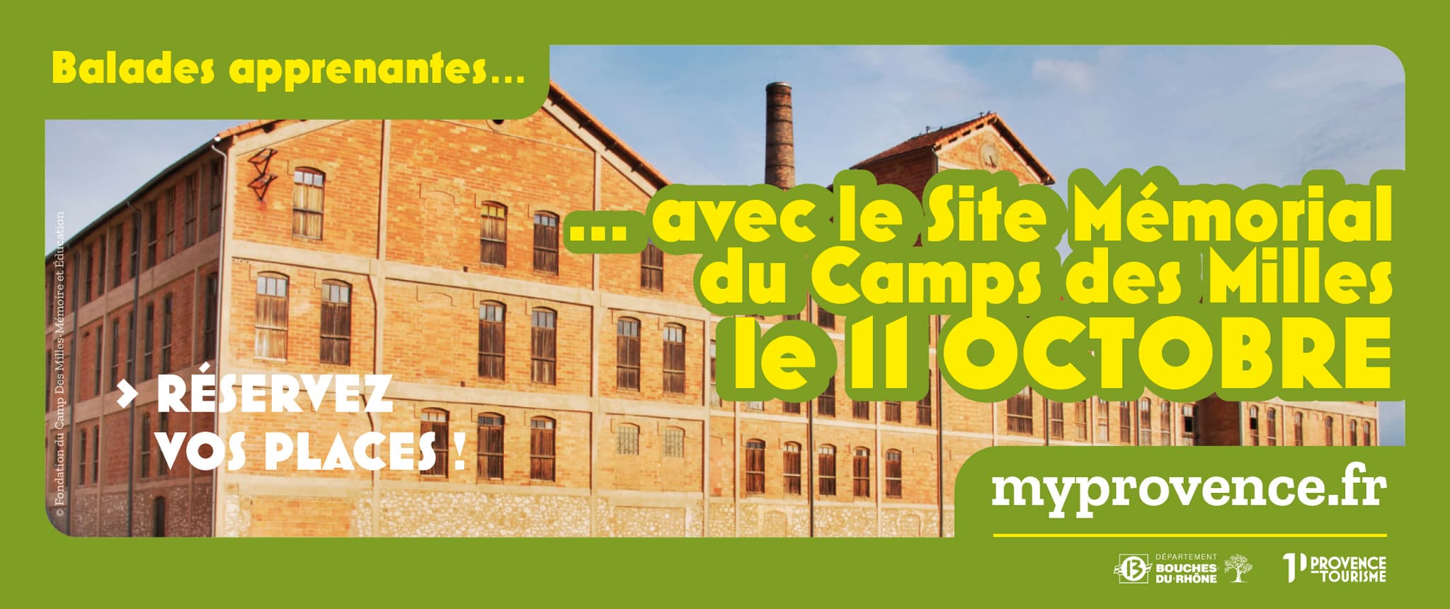 Balade apprenante culturelle au Site-Mémorial du Camp des Milles_Aix-en-Provence