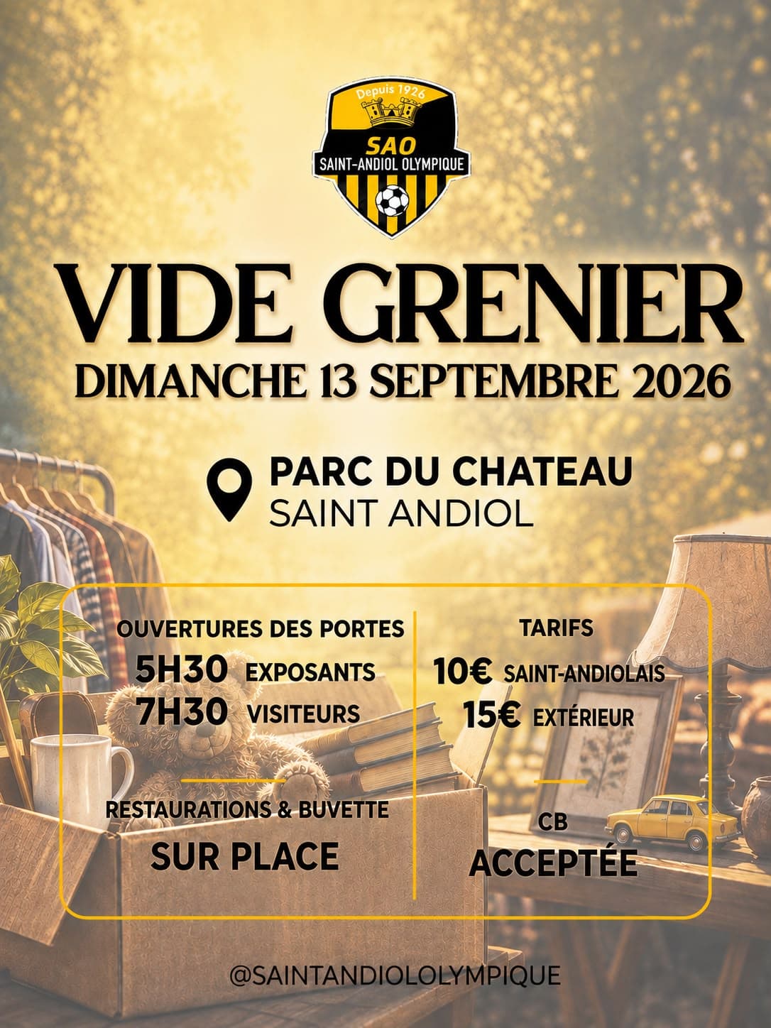 Vide-grenier du S.A.O._Saint-Andiol