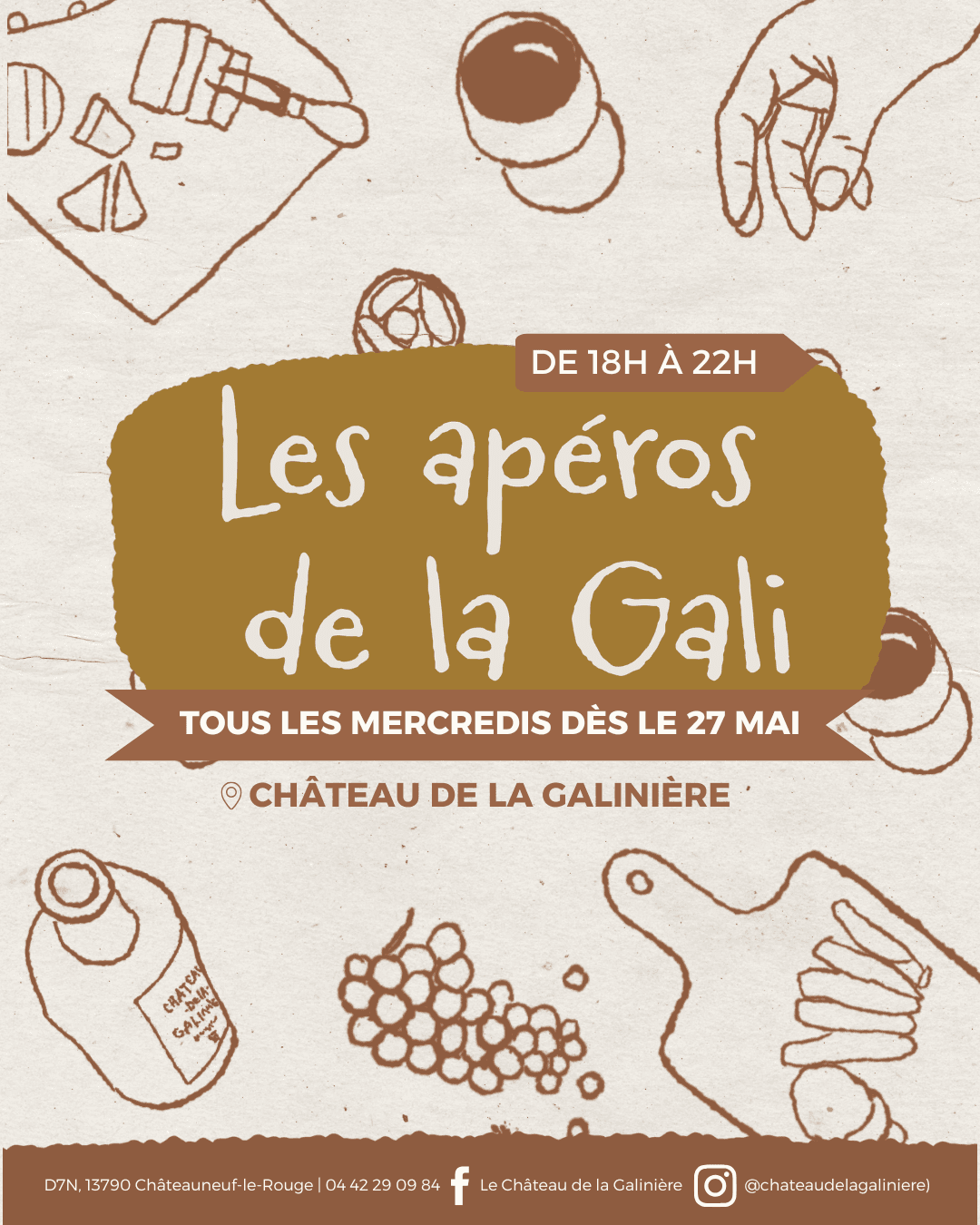 Les apéros de la Gali'