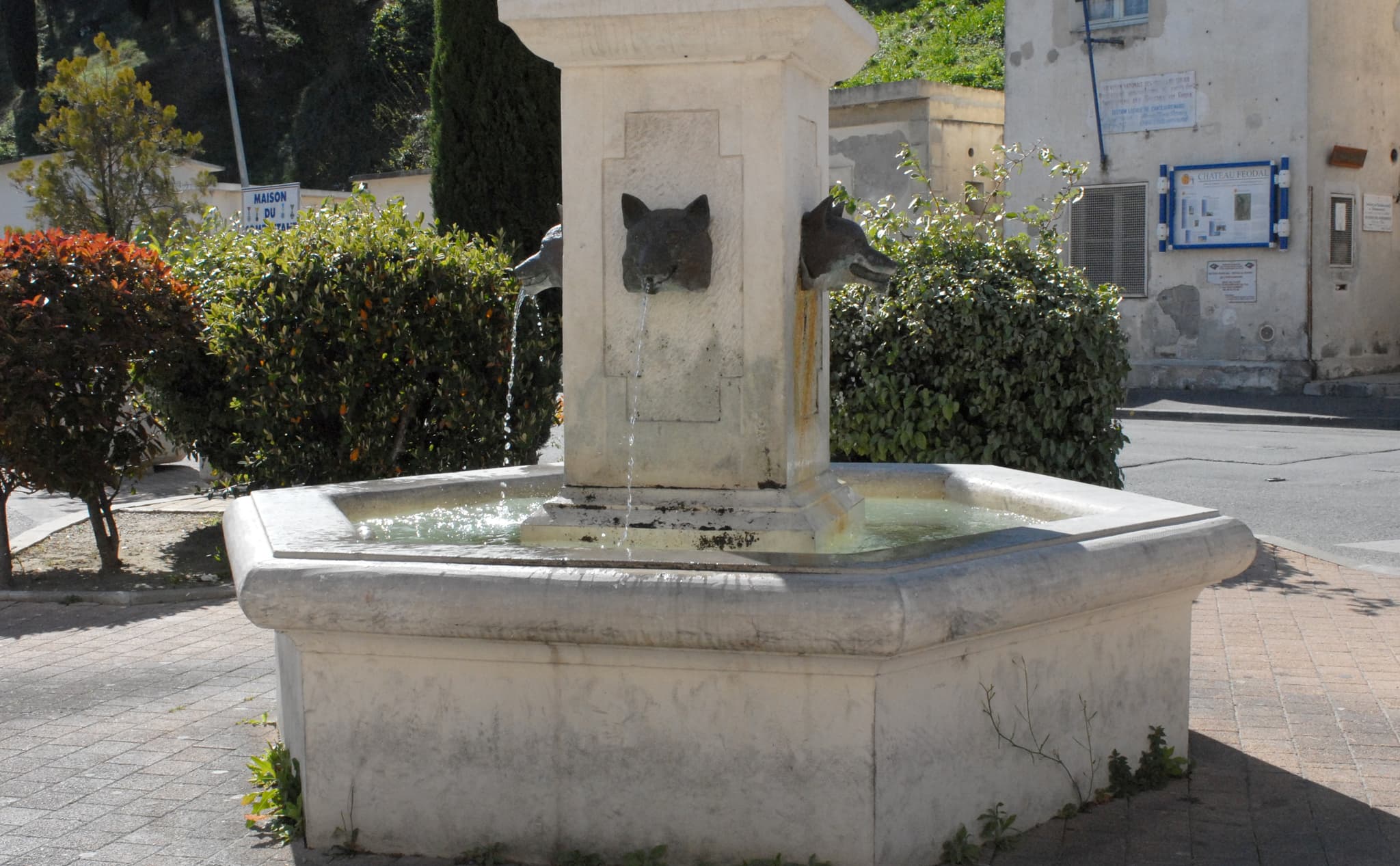 Fontaine des quatre renards