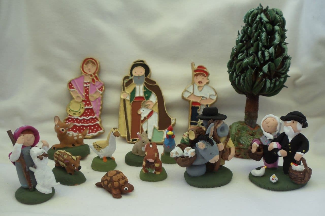Santons atelier Contat