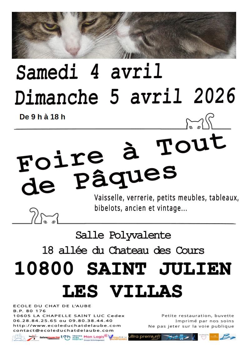 Foire à Tout de Pâques_Saint-Julien-les-Villas