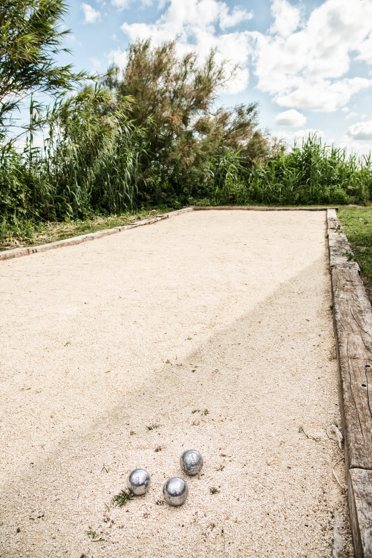 Terrain de pétanque