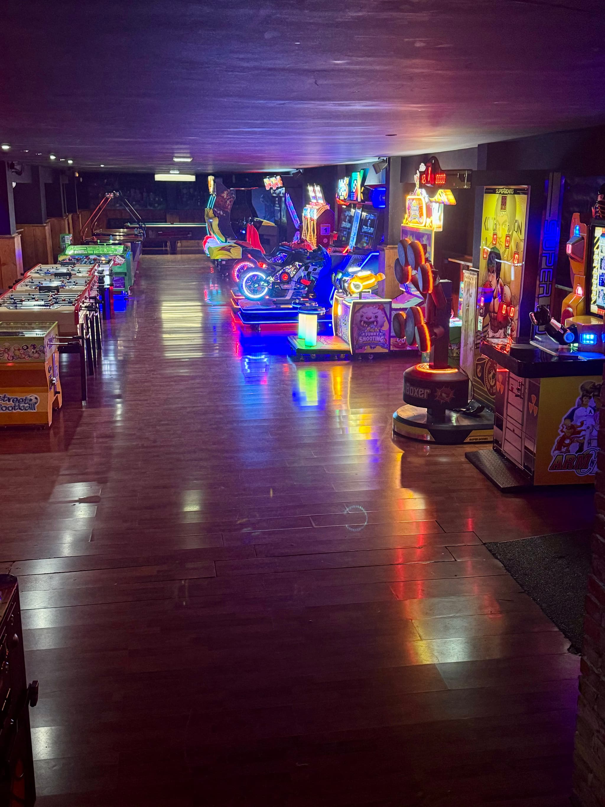 Salle d’arcades