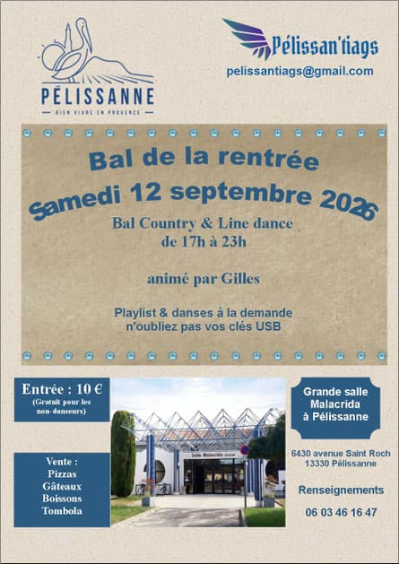 Bal country de la rentrée_Pélissanne