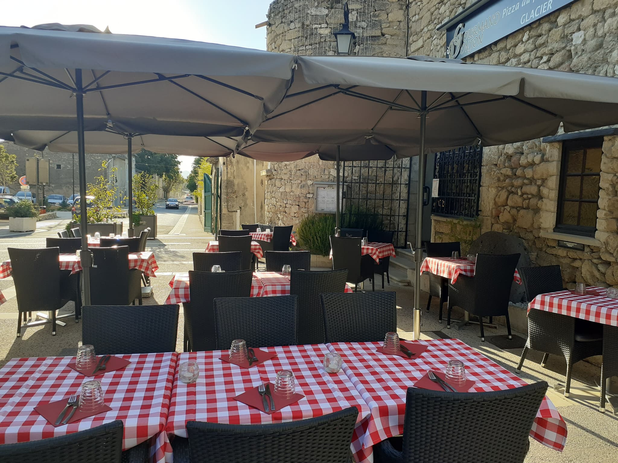 Terrasse du Donjon gourmand