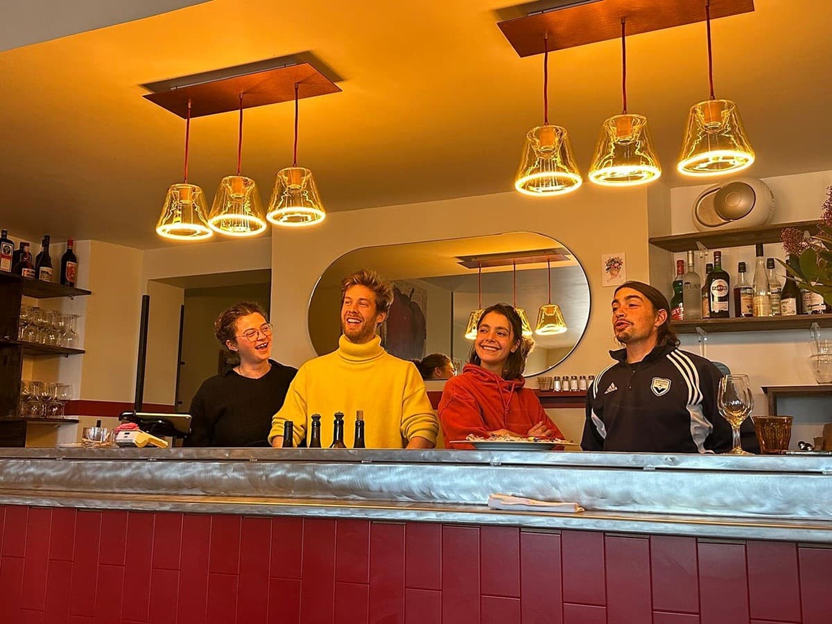 Equipe bistrot Rouge