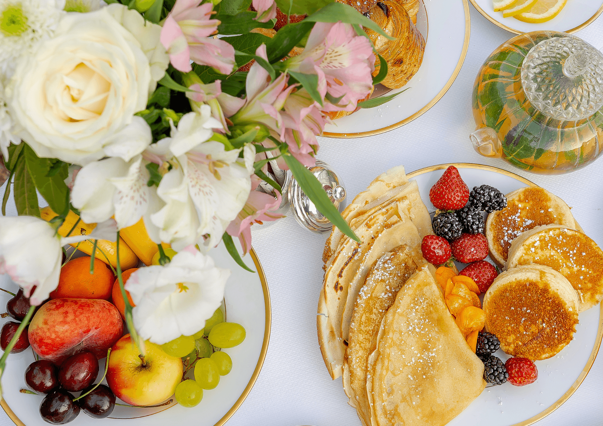 Petit-Déjeuner Villa Saint-Ange