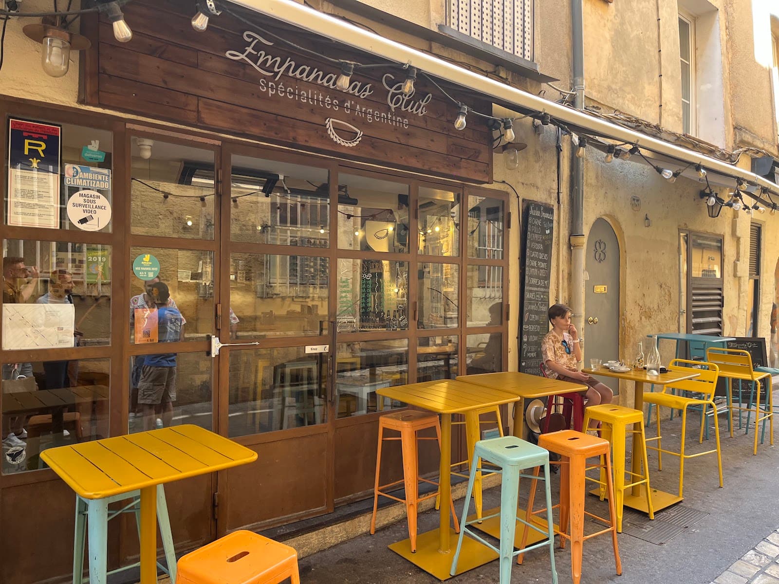 Extérieur du restaurant