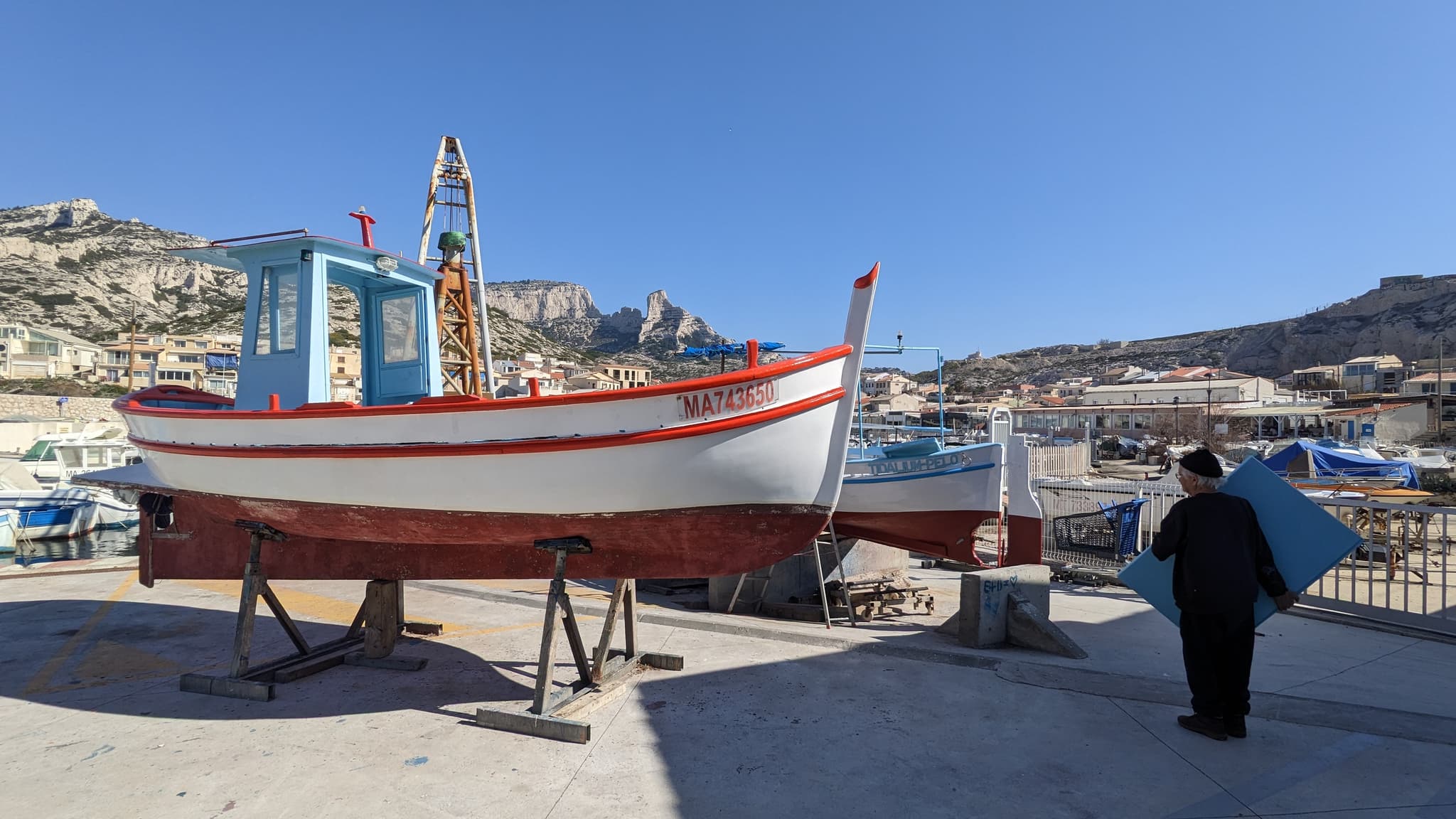 pointus port des Goudes