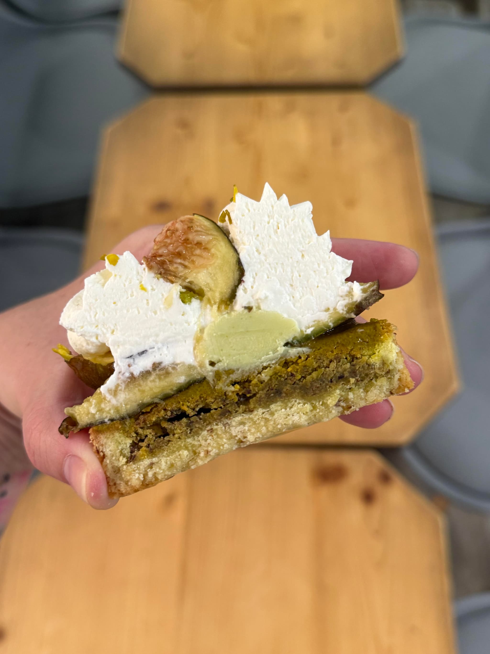 Tarte figue pistache mascarpone