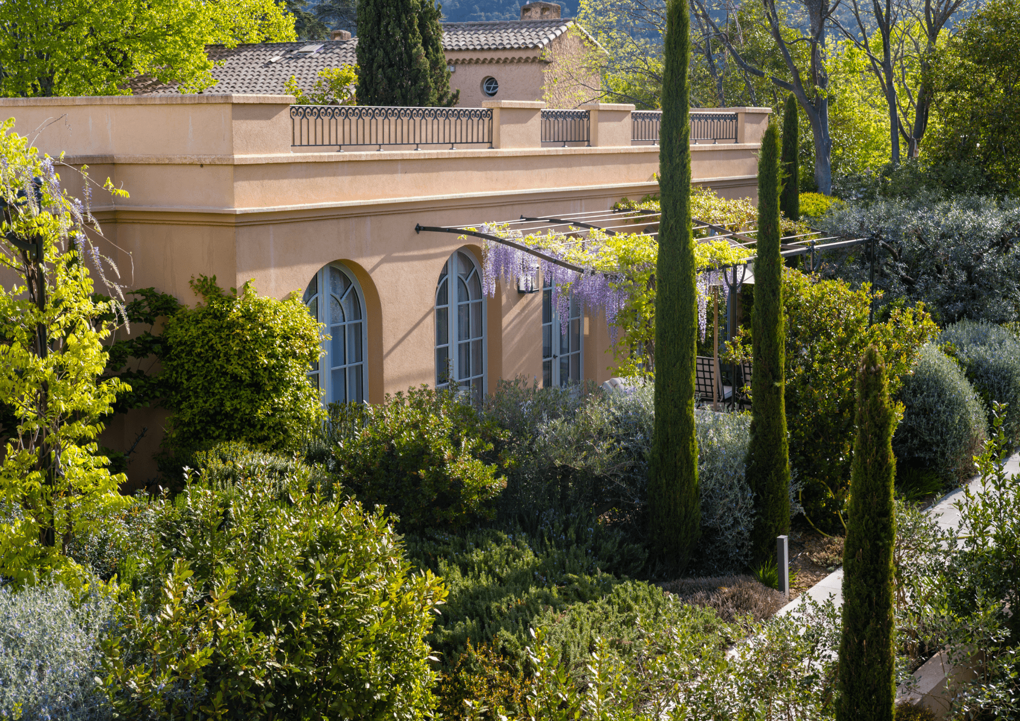 Jardin Villa Saint-Ange