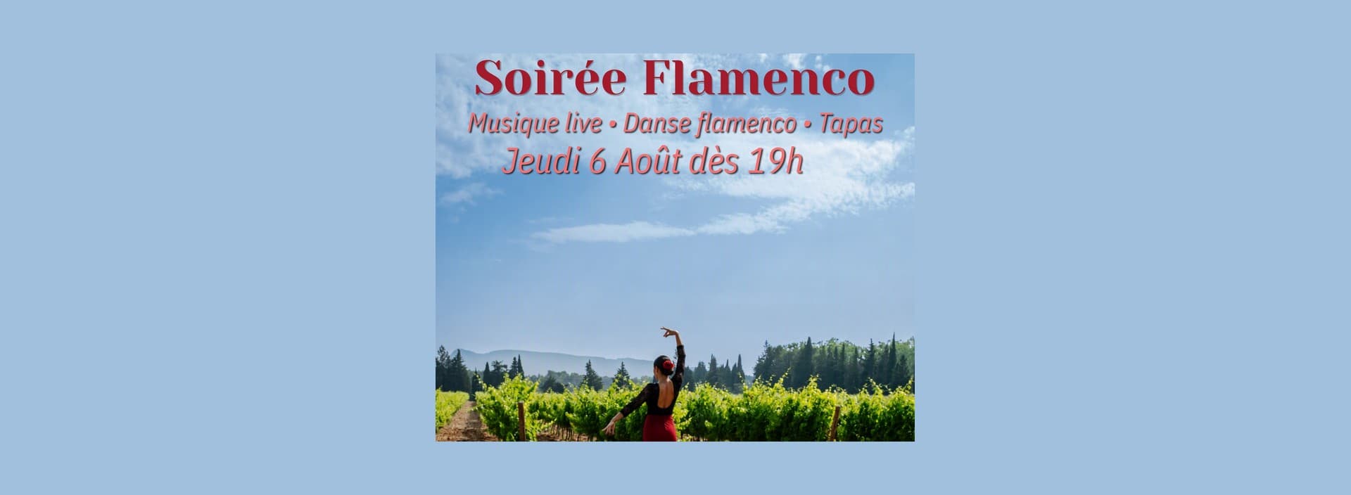 Soirée flamenco à l'Ambar à Eygalières 06.08.26