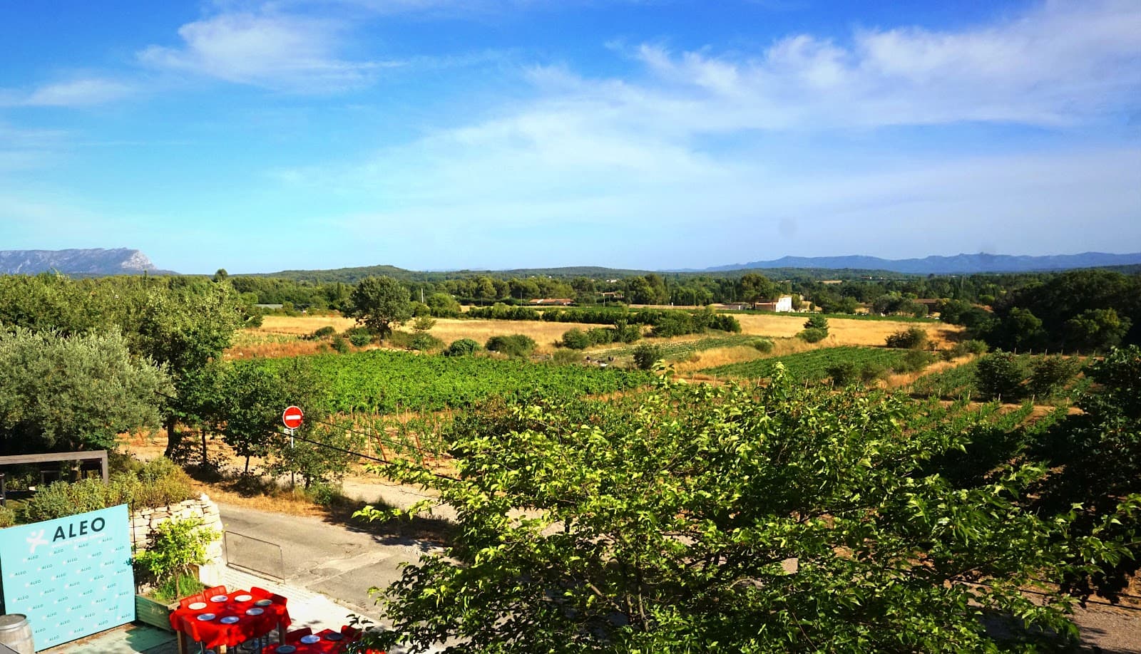 Vue depuis la terrasse