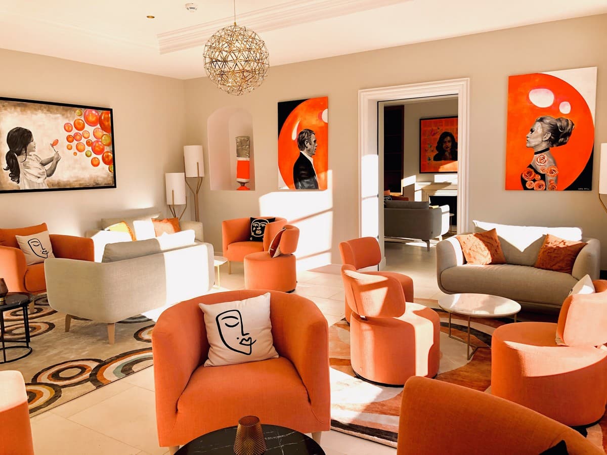 Hôtel Domaine de Valmouriane accueil