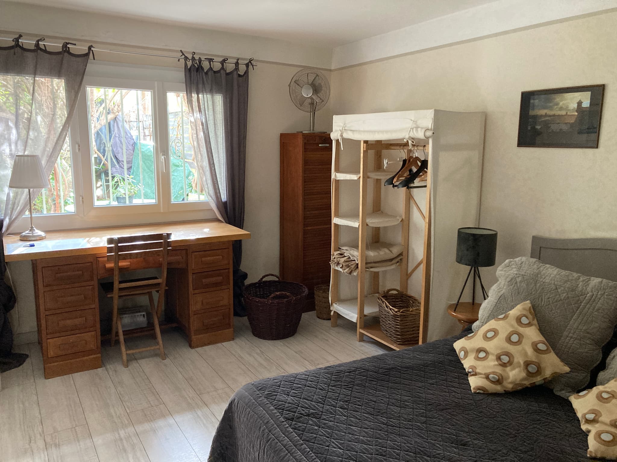 Chambre côté jardin