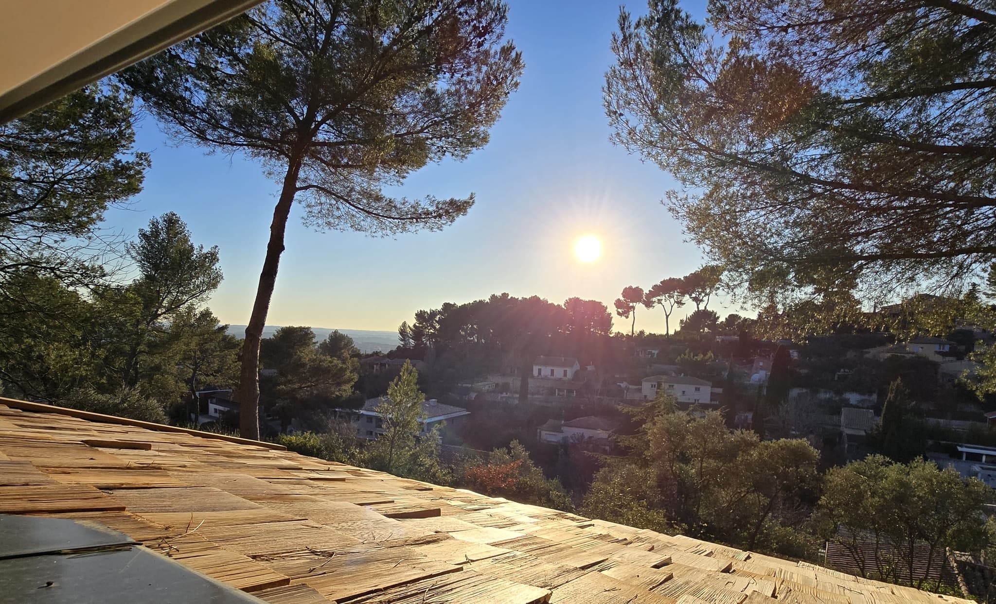 Vue du velux