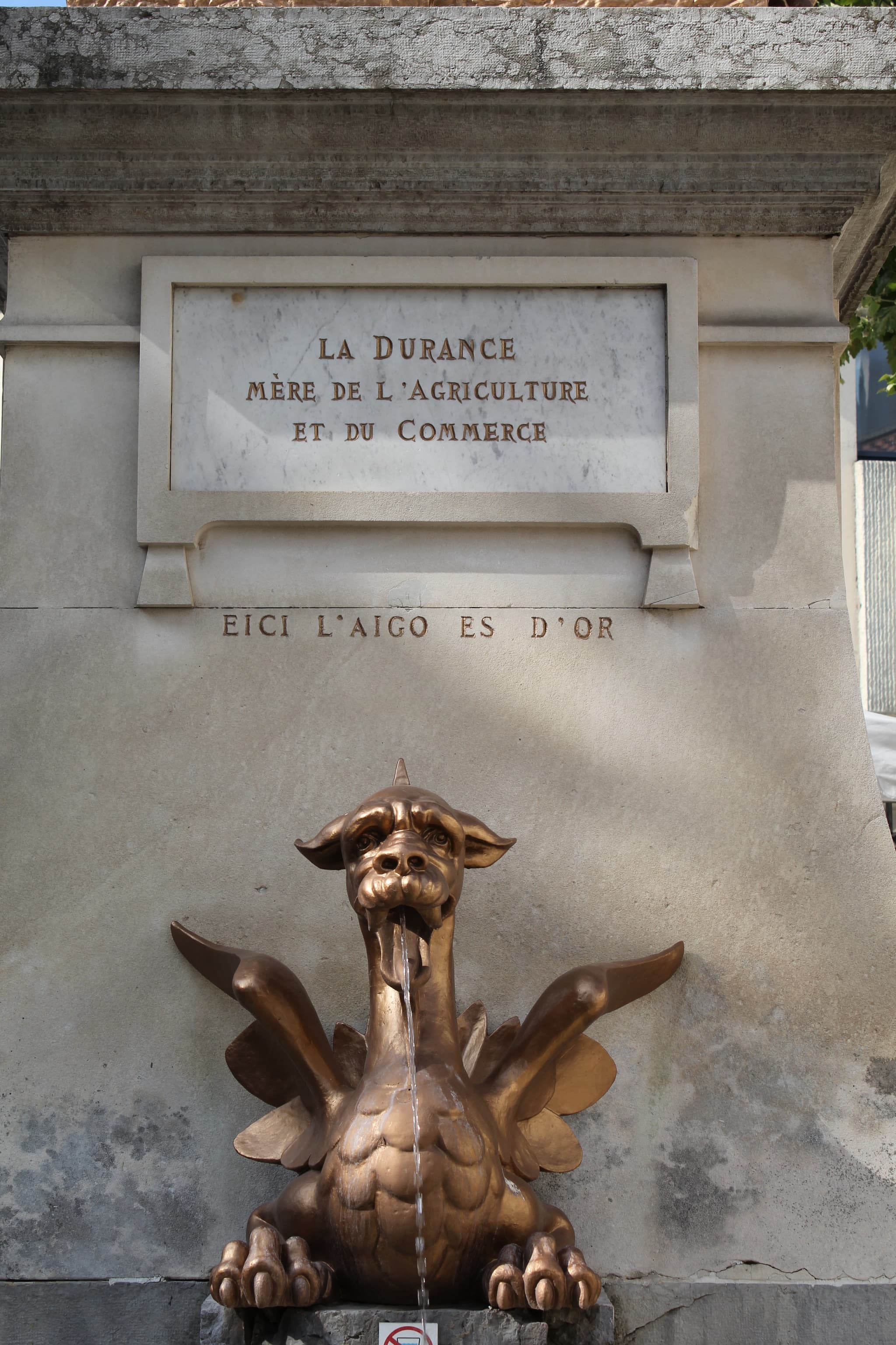 Fontaine de la Durance