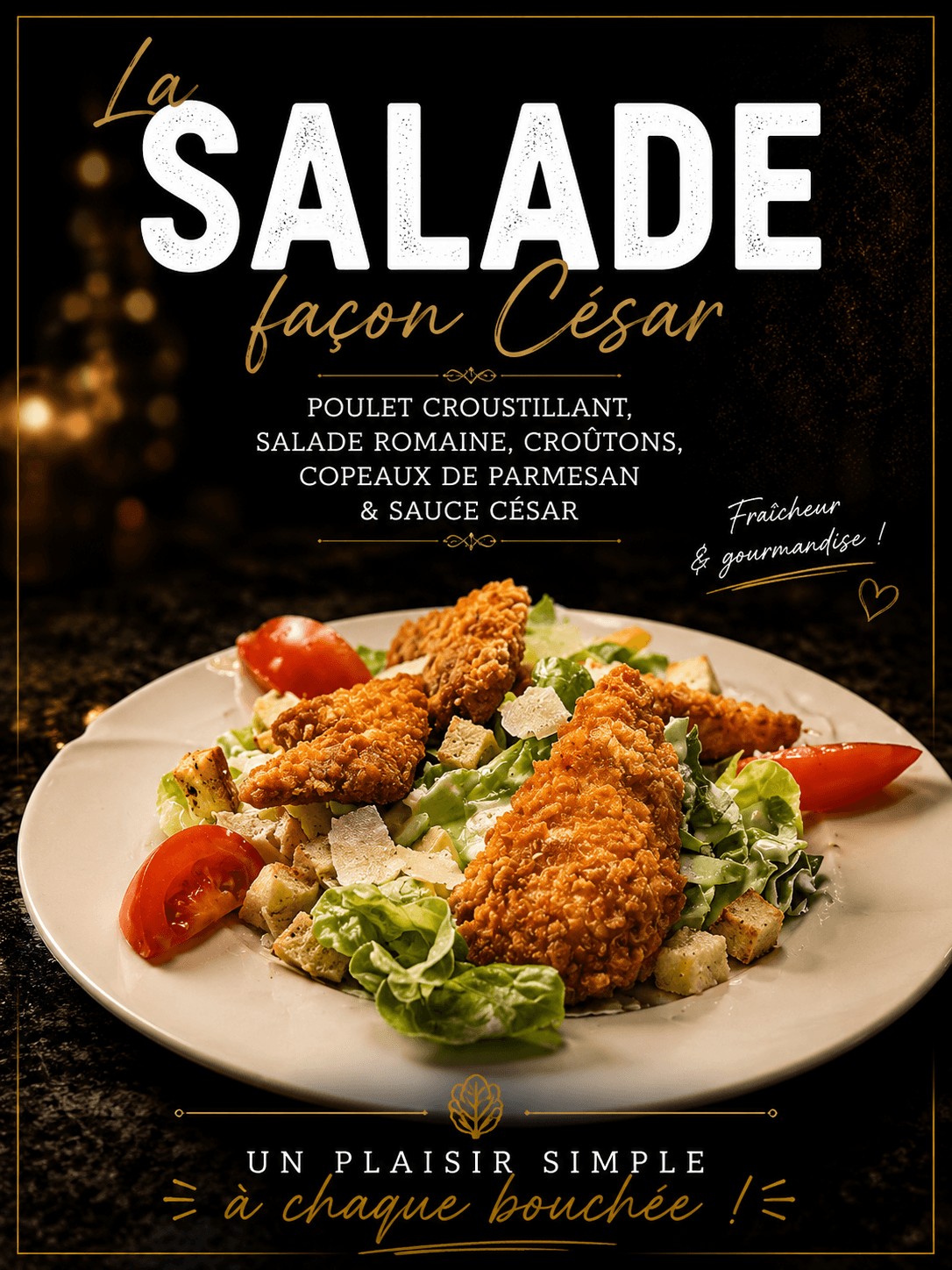 Best-sellers - Salada façon césar