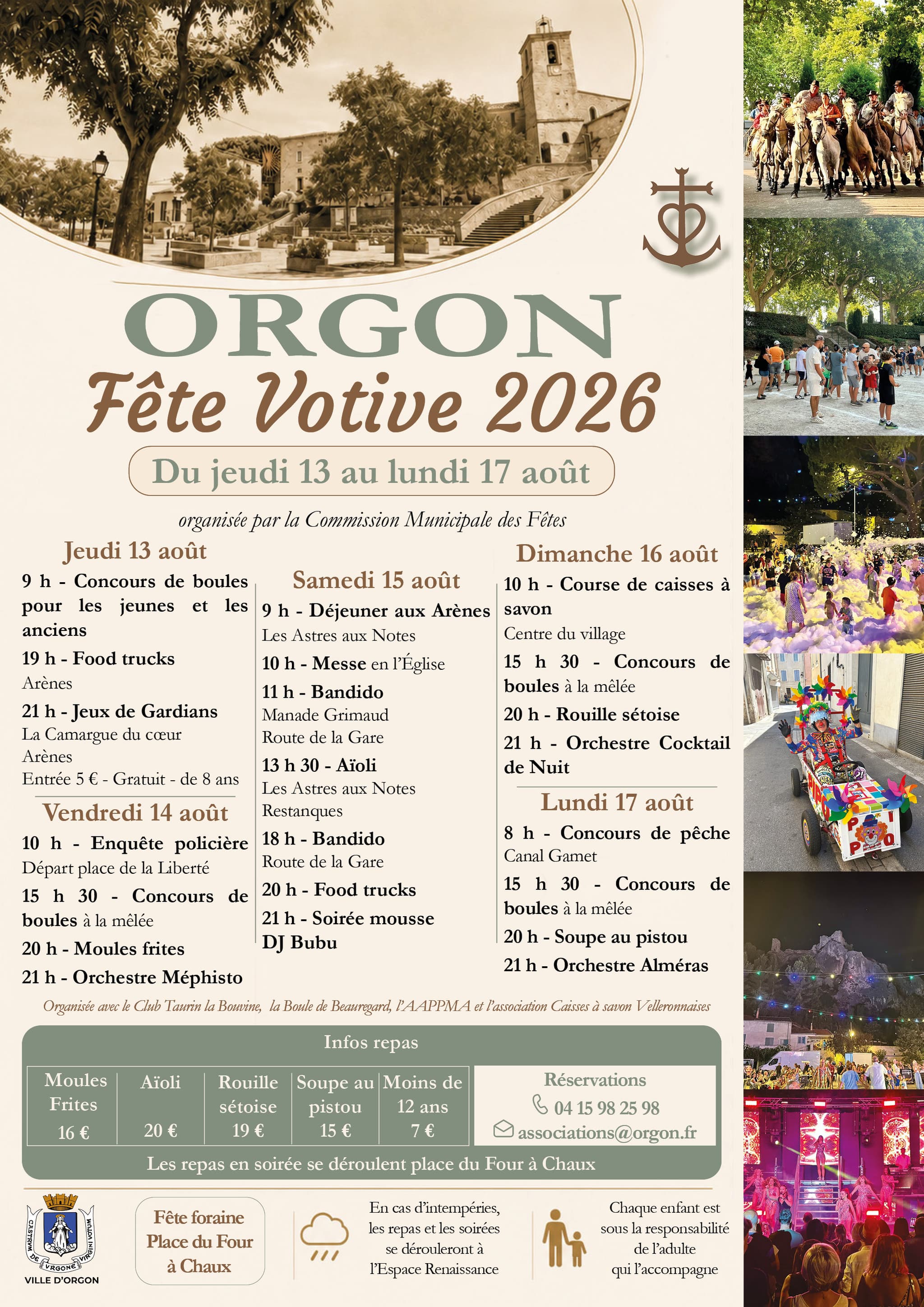 Fête votive d'Orgon_Orgon