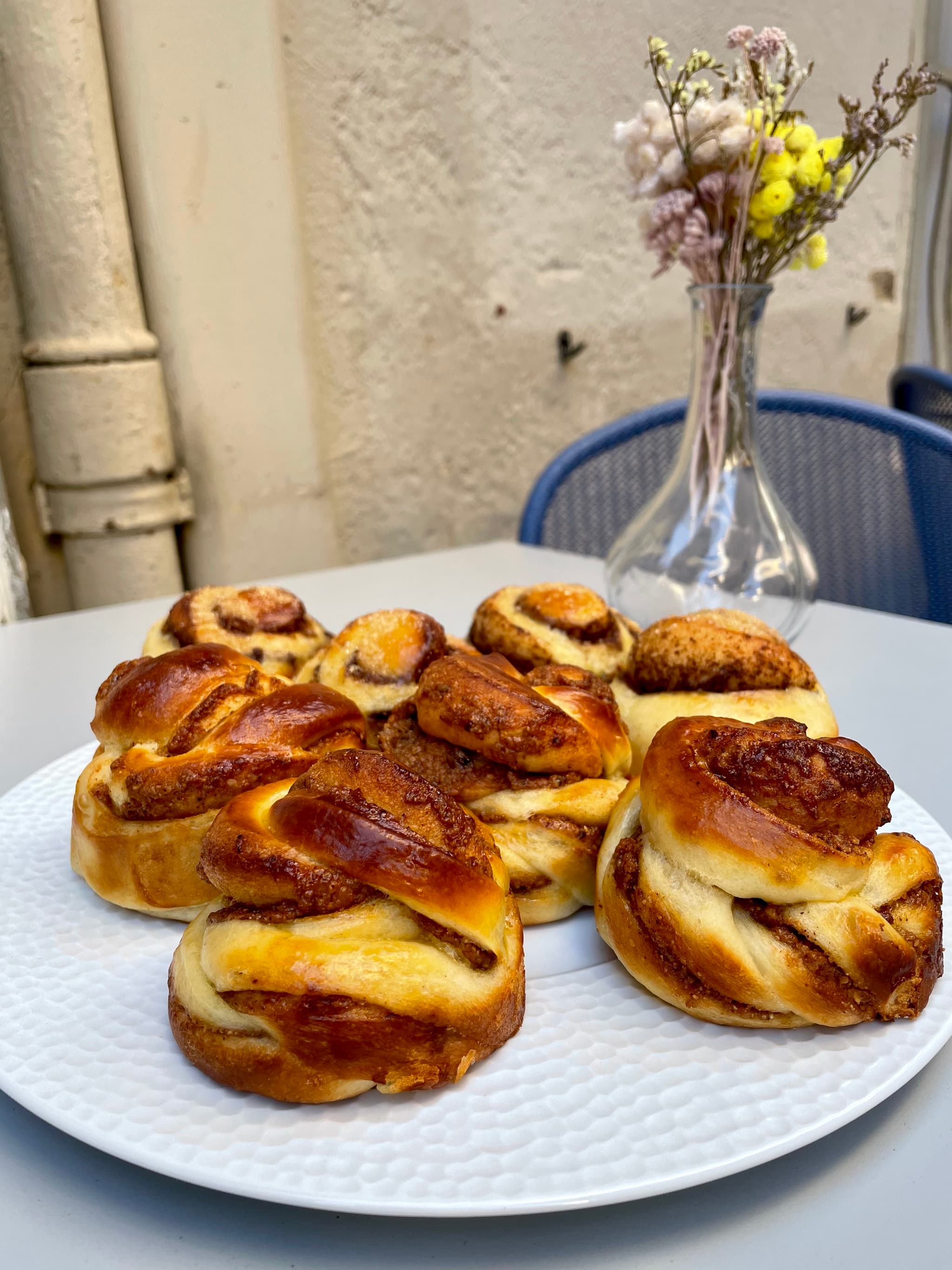 Roulé praliné