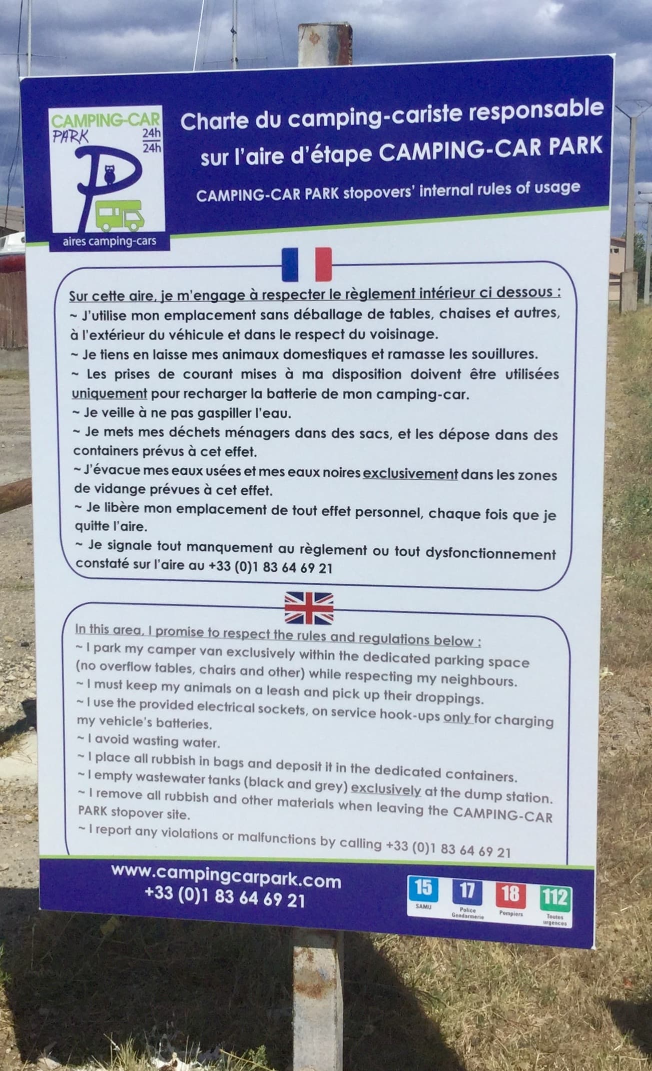Air de Stationnement Camping-Car Park
