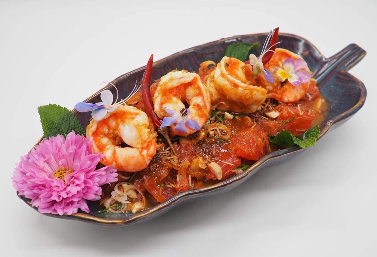 SALADE POMELO GAMBAS