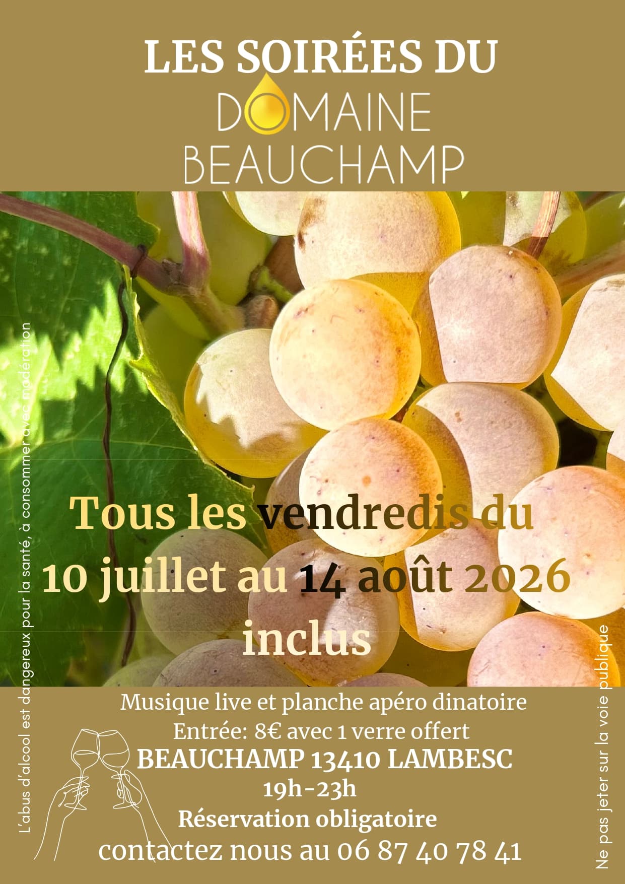 Les soirées du Domaine Beauchamp_Lambesc