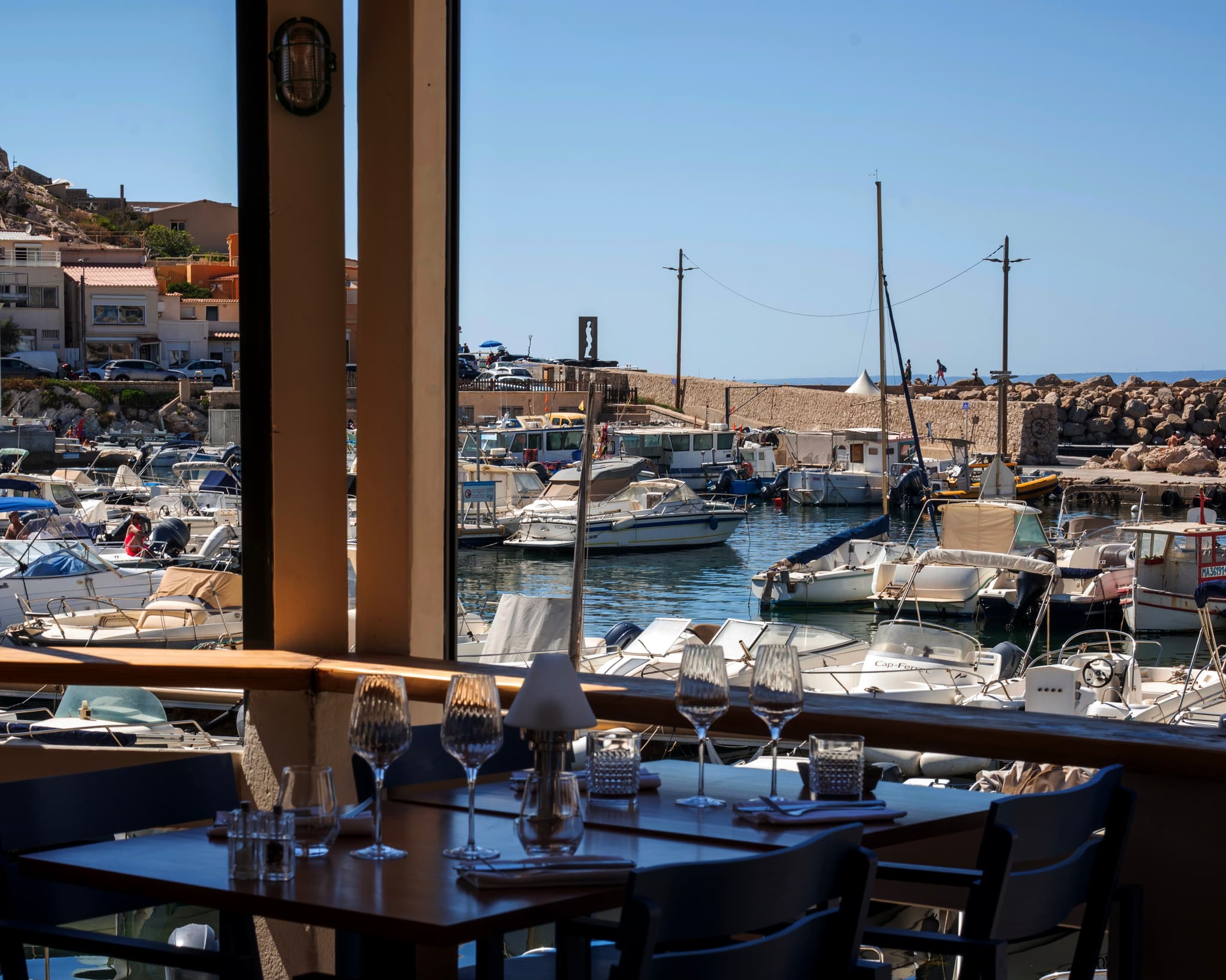 Terrasse de La Marine des goudes