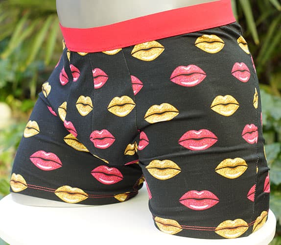Confection de boxers pour homme