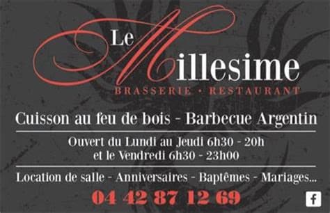 Brasserie Le Millesime