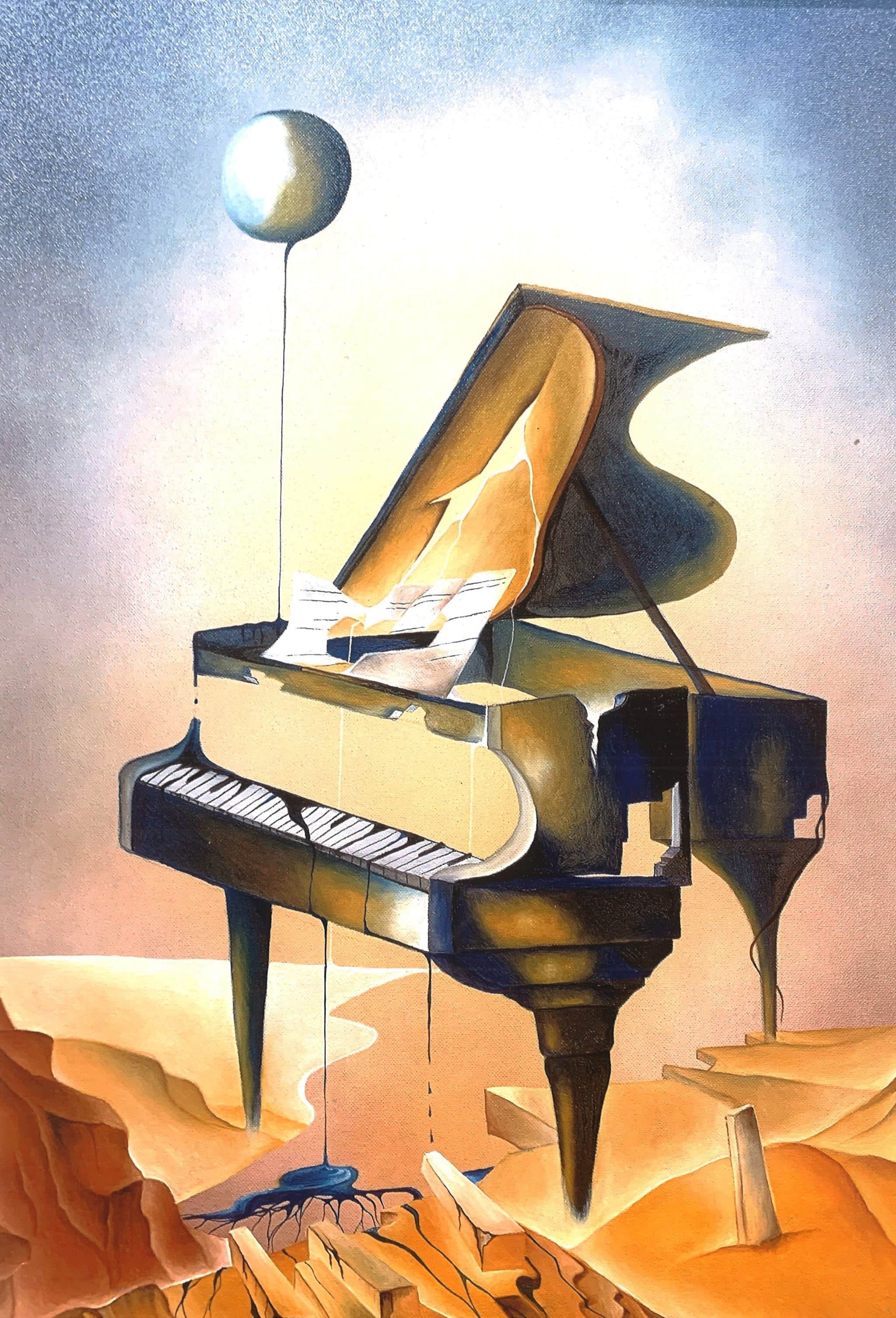 Exposition : Patrick PENRAD « Visions futuristes et surréalistes »_Les Baux-de-Provence