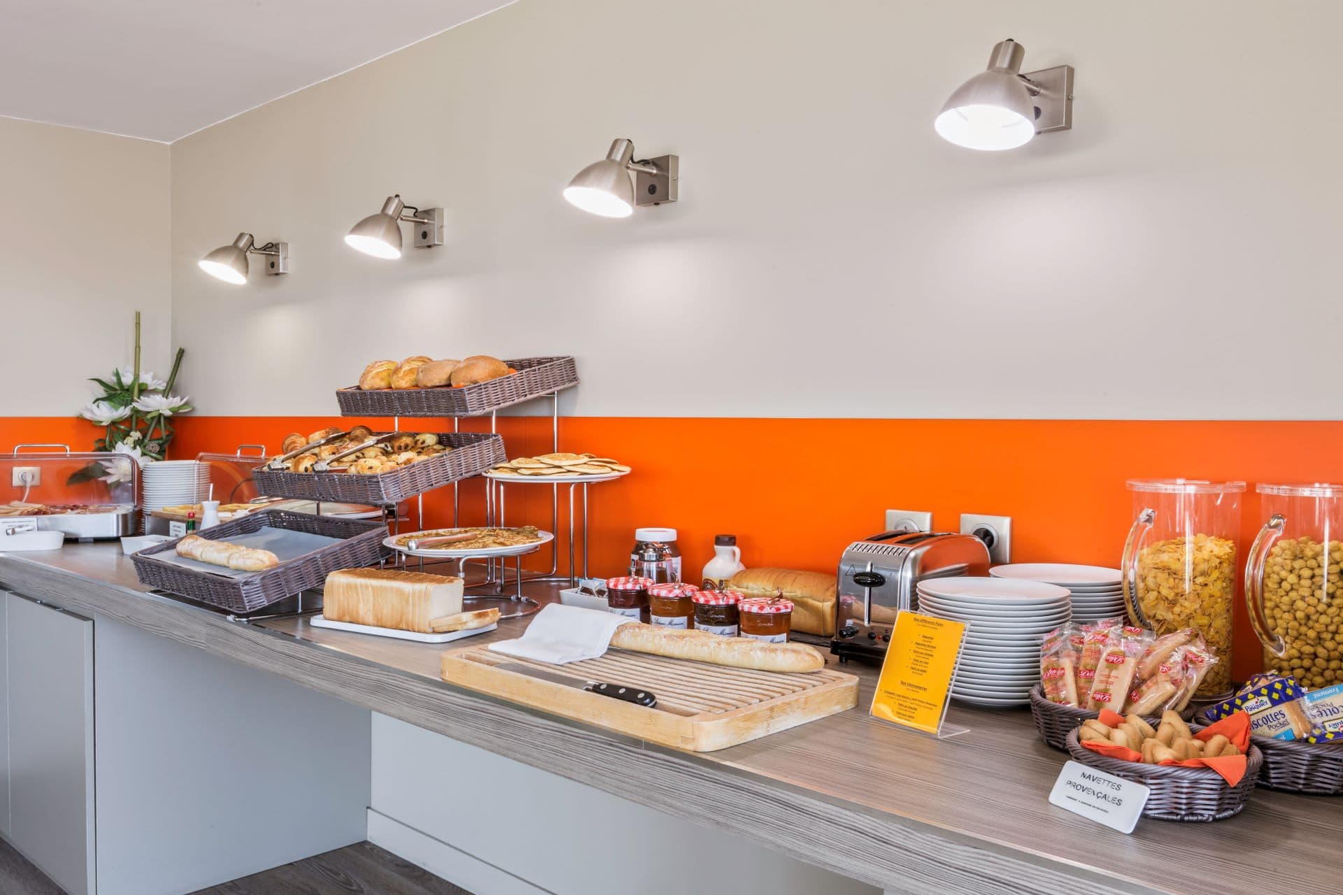 Petit déjeuner buffet