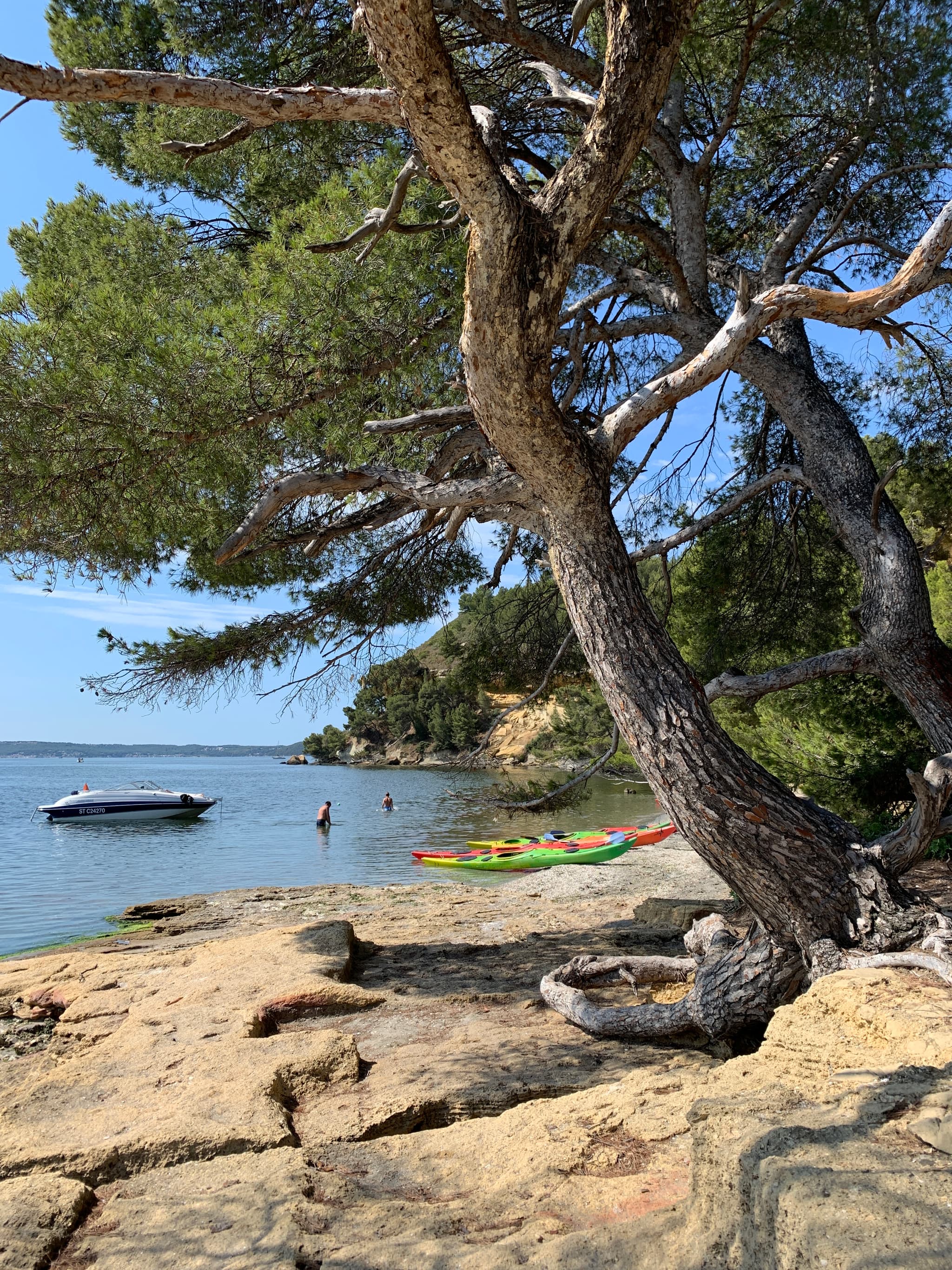 Sunset kayak sur l'étang de Berre_Istres