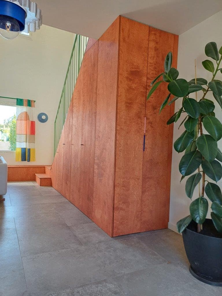 aménagement sous escalier