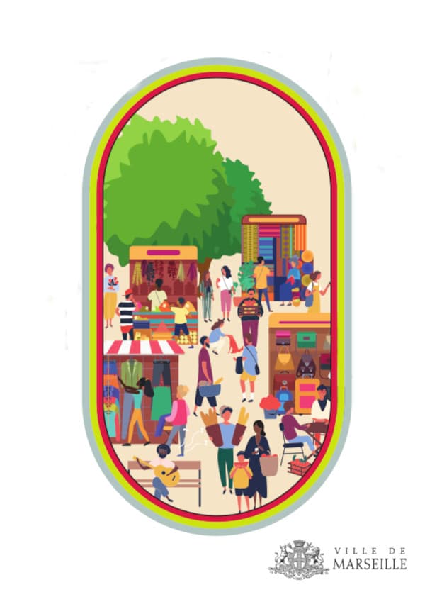 Marché de la Plaine - Ville de Marseille