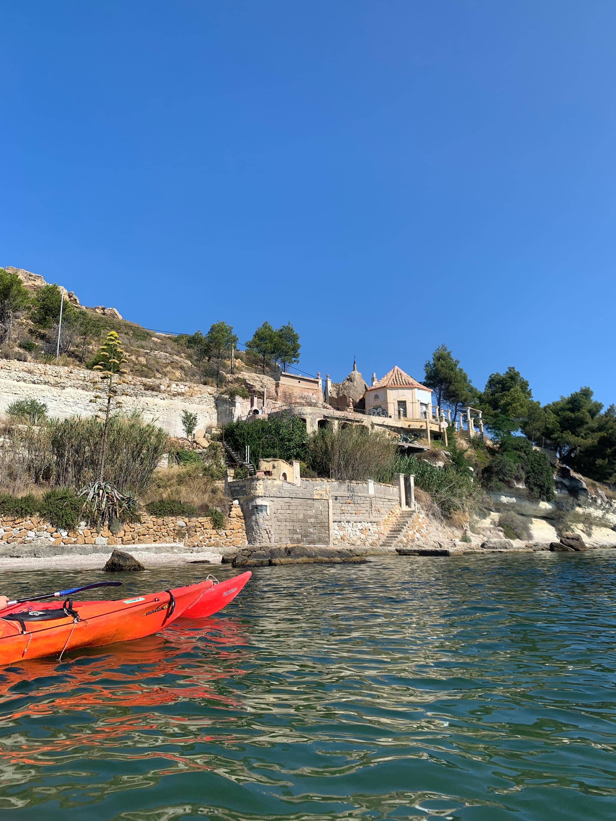 Sunset kayak sur l'étang de Berre_Istres