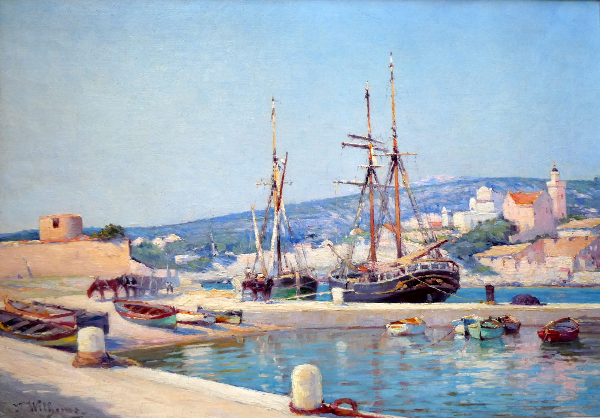 James Wilhems (XIX-XXe) Cassis