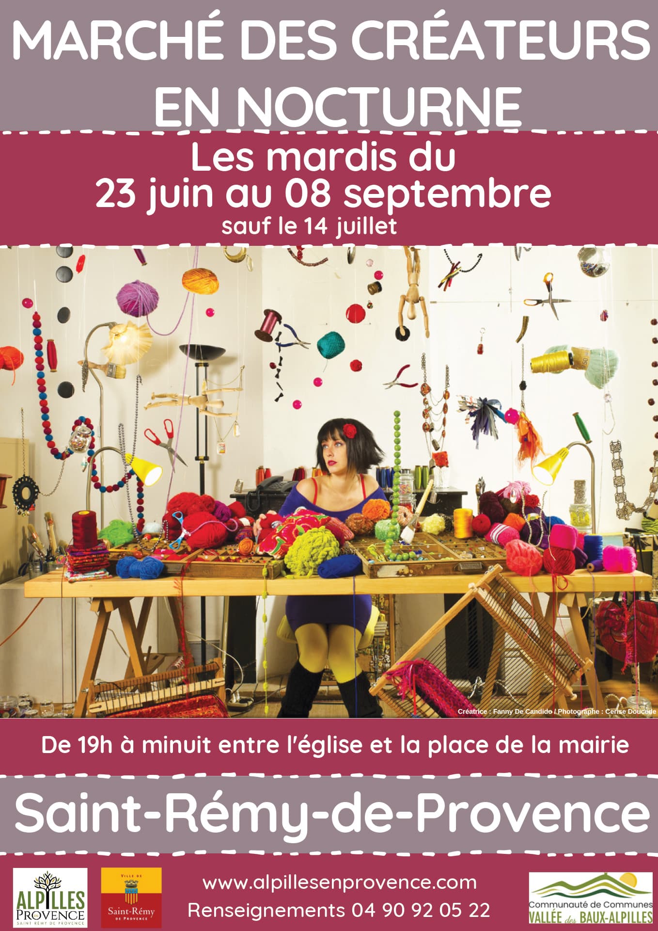 Marché des Créateurs nocturne_Saint-Rémy-de-Provence