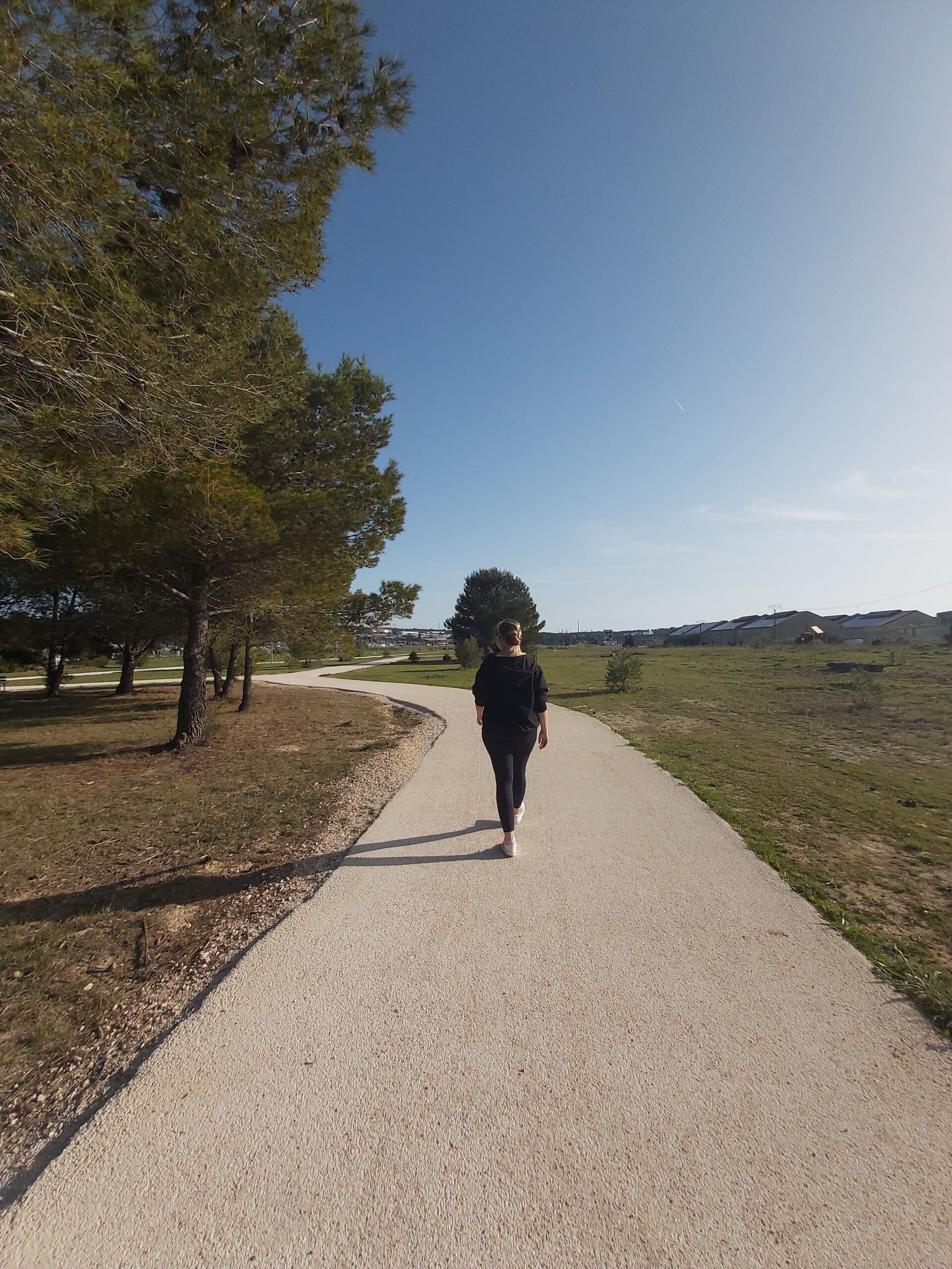 La voie verte du centre-ville vers Croix-Sainte_Martigues