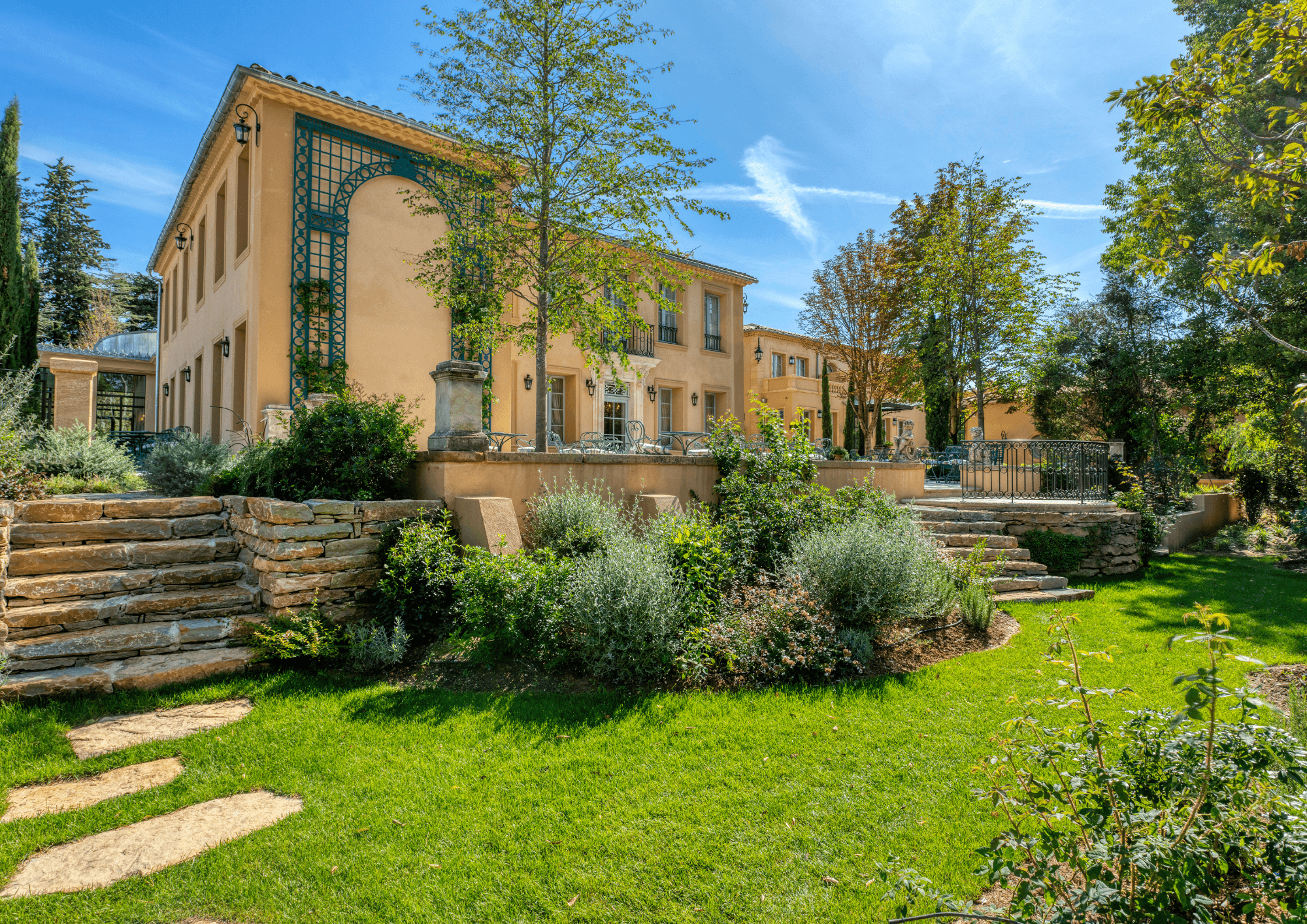 Jardin Villa Saint-Ange