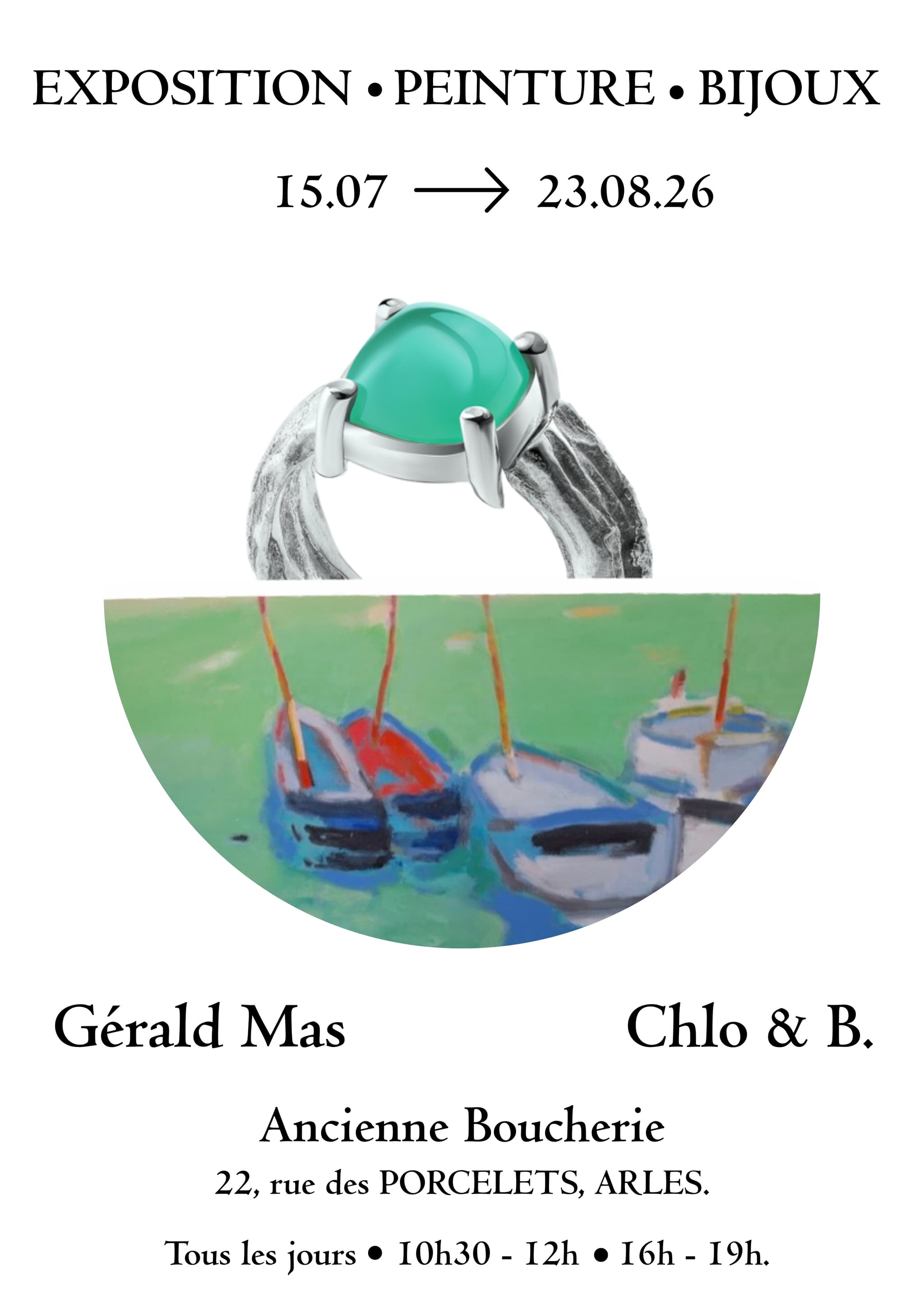Exposition Gérald Mas - Chlo & B.