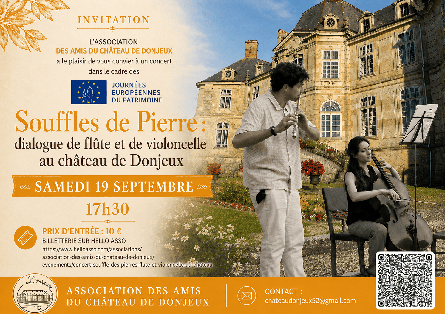 Journée Européenne du Patrimoine - Château de Donjeux