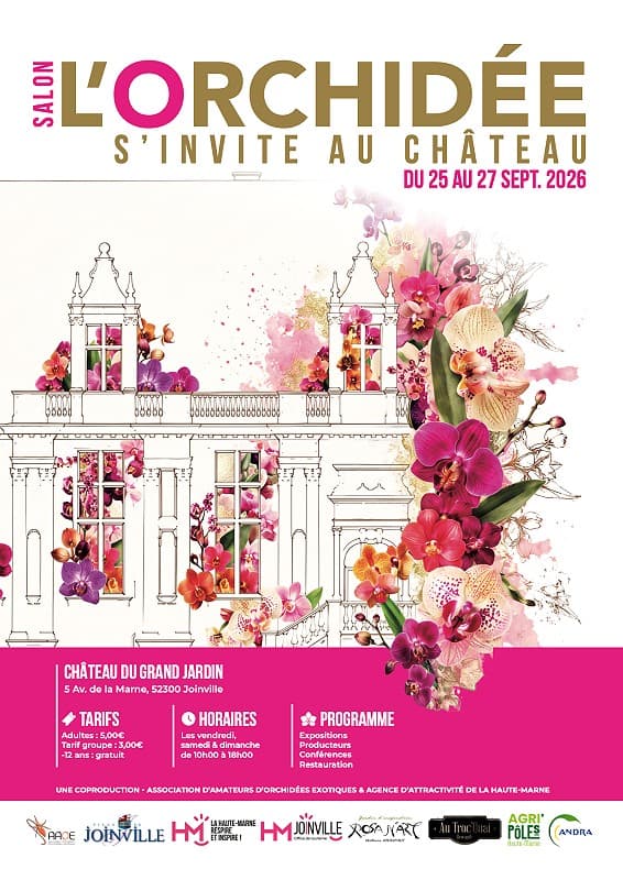 Salon de l'orchidée 2026 - Château du Grand Jardin