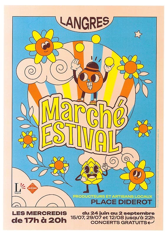 Marché Estival à Langres
